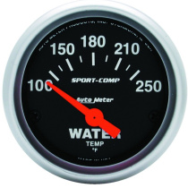 Vattentempmätare 52mm 100-250ºF (Elektrisk) SPORT-COMP